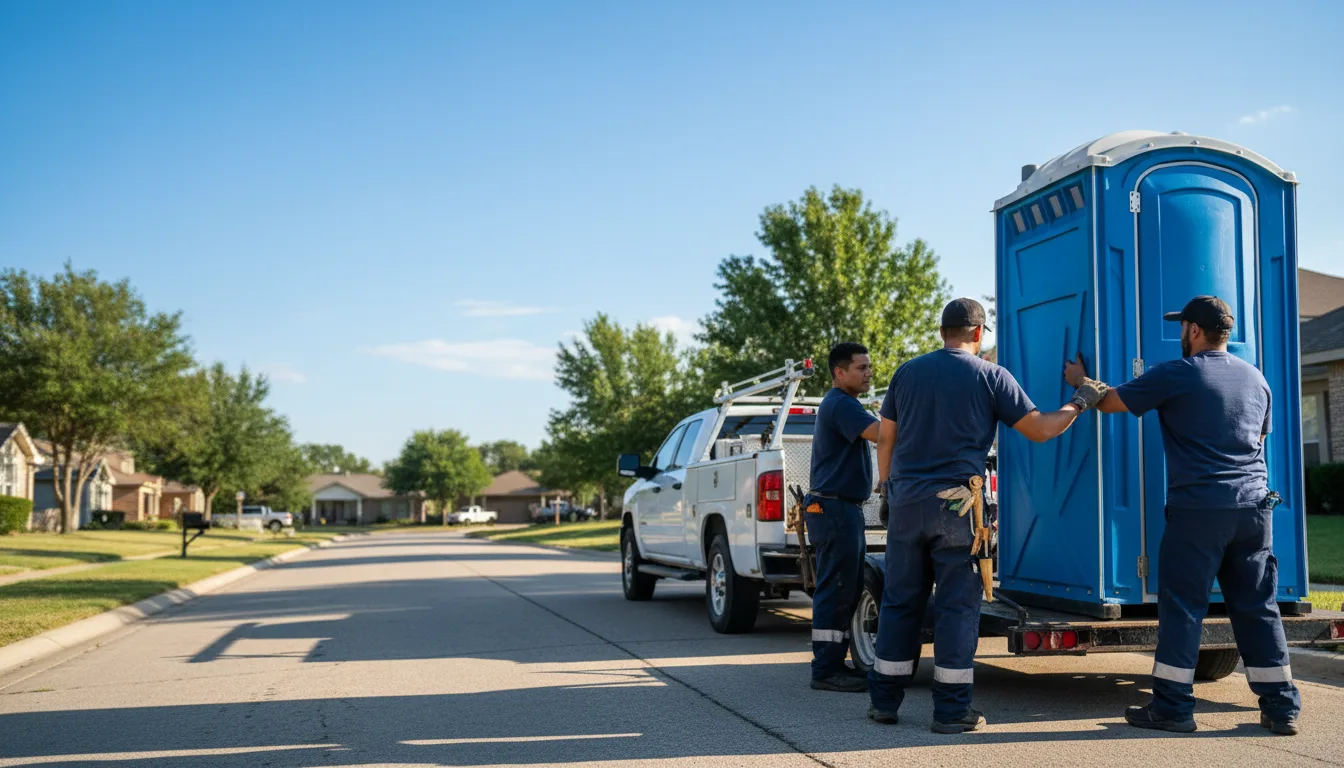 Portable Toilet Rental in Johnston, IA near me